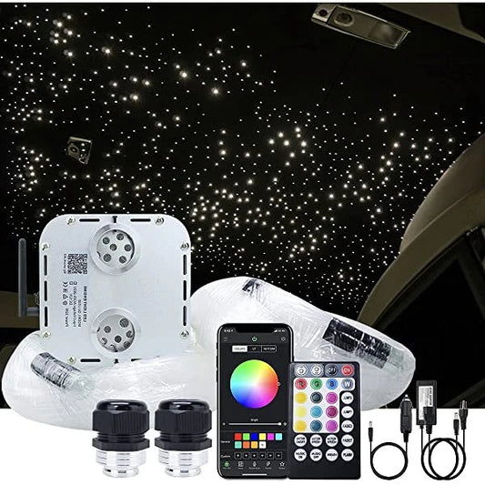 2*16W Twinkle RGBW Star Light Roof Kit for Truck's Headliner