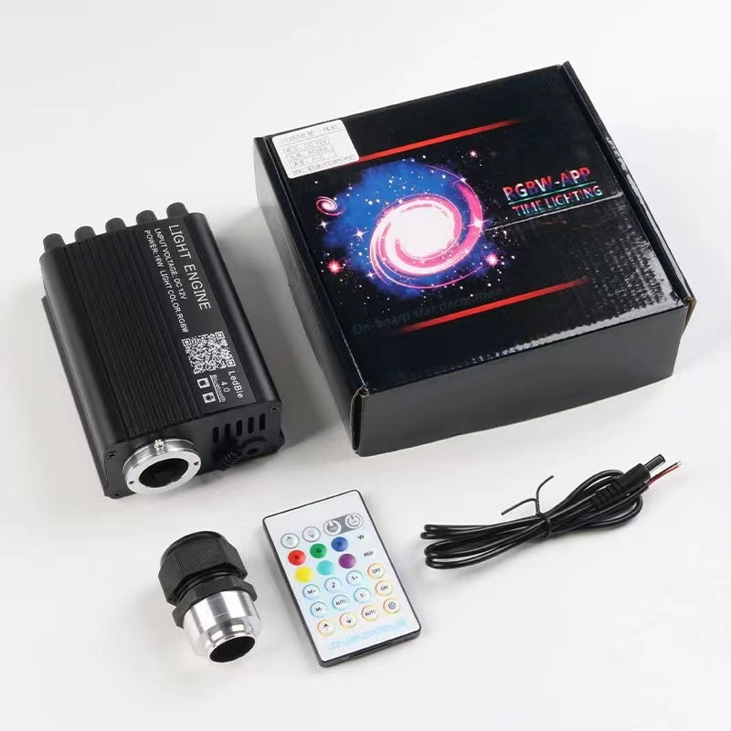 16W RGBW Twinkle & Shooting Star 2-in-1 Rolls Royce Star Lights for Car Truck SUV with Bluetooth APP and RF Control