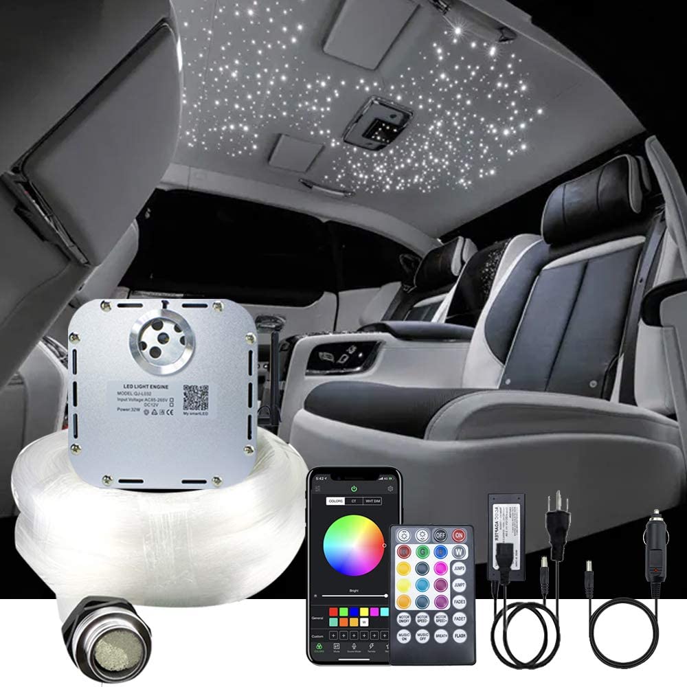 32W Twinkle RGBW Rolls Royce Starlight Headliner Kit for Car Truck | STARLIGHTheadliners.shop