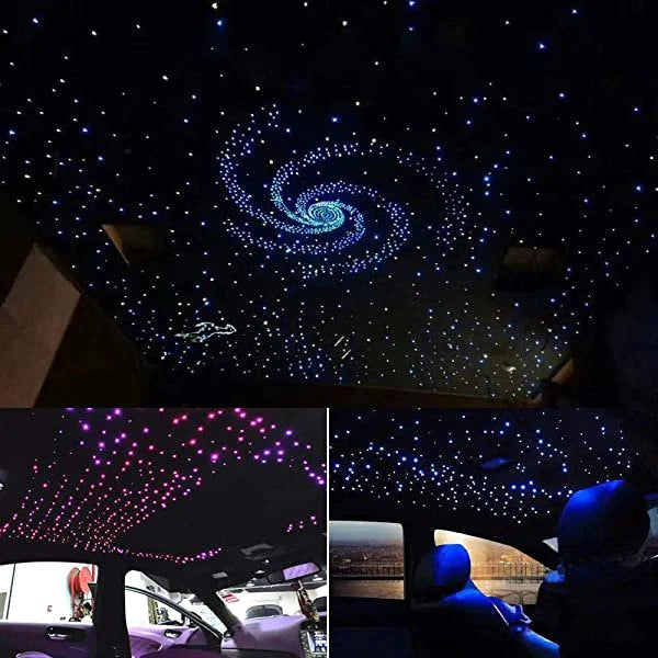 2x16W Twinkle RGB Rolls Royce Headliner Lights with Shooting Star | STARLIGHTheadliners.shop