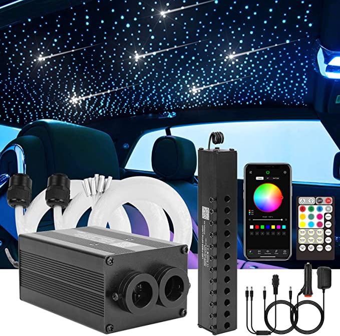 Fiber Optic Starlight Headliner Kit with Shooting Star for Car Truck SUV & Home Theater Rooms | STARLIGHTheadliners.shop