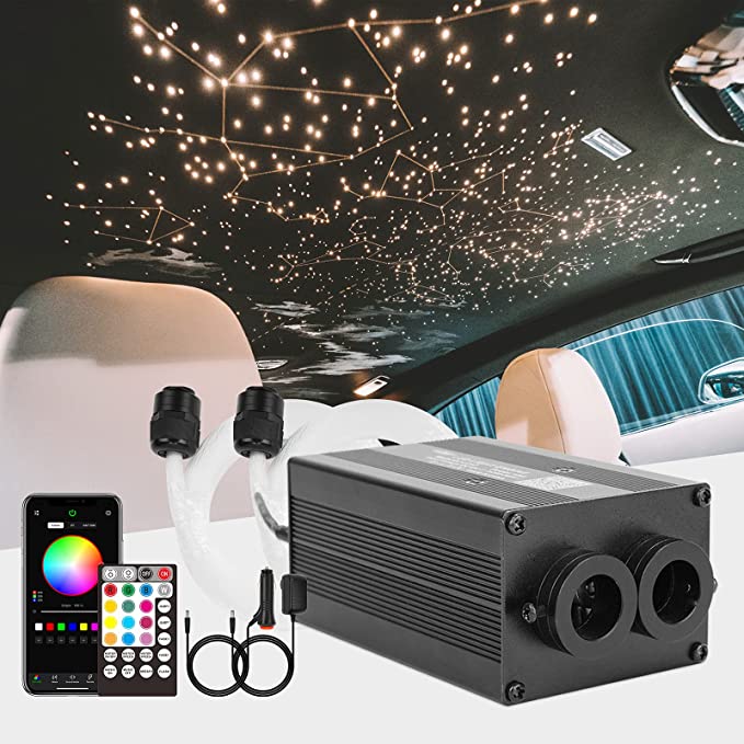 2x6W Twinkle Star Light Headliner Kit, RGBW Star Light Headliner Kit for Car Truck & Yacht |  STARLIGHTheadliners.shop